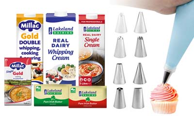 Free Lakeland Dairies Hamper and Piping Bag