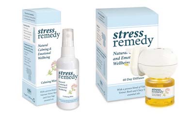 Free Stress Remedy Spray and Diffuser