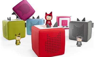 Free Toniebox Speakers from Kinder