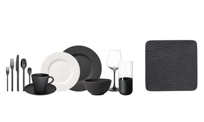 Free Villeroy & Boch Rock Collection Tableware Set