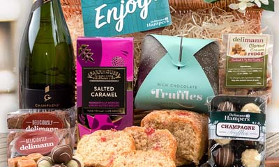 Win a Delimann Champagne and Afternoon Tea Hamper
