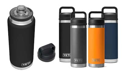 Free Yeti Water Bottles in Various Colours and Sizes