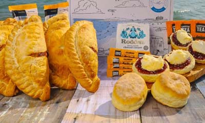 Free Cornish Cream Teas and Pasty Hamper