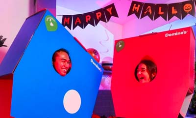 Free Domino's Box Halloween Costume