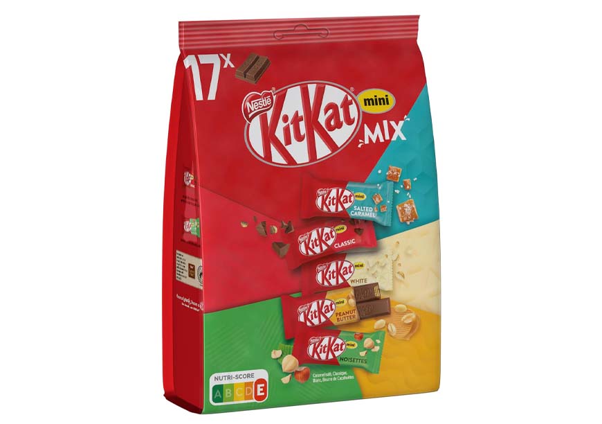 Free KitKat Mini Mix Milk Chocolate Pack