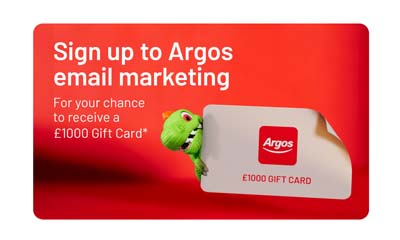 Win a &pound;1,000 Argos Gift Card this Spring